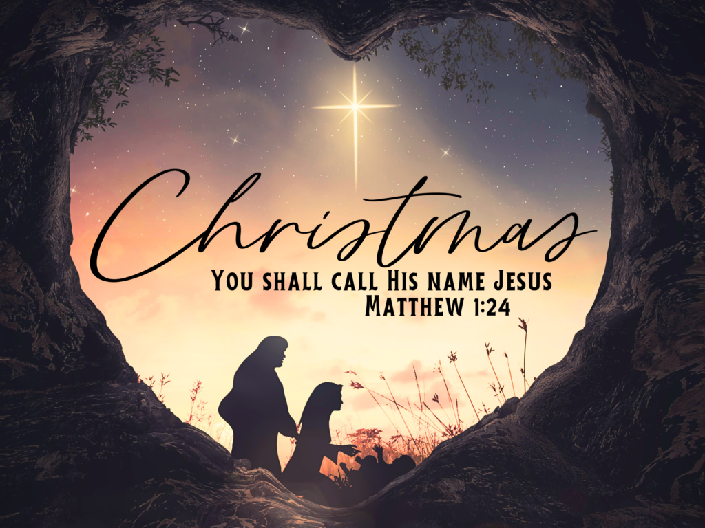 Christmas: You Shall Call His Name Jesus